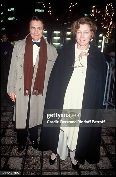 Serge Rousseau and Marie Dubois arrive at the "Sept D'Or" ceremony