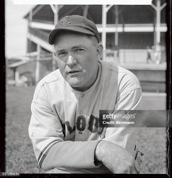 Rogers Hornsby, legendary player who is now the manager of the St. Louis Brown, snapped at the team's Spring training camp at West Palm Beach,...