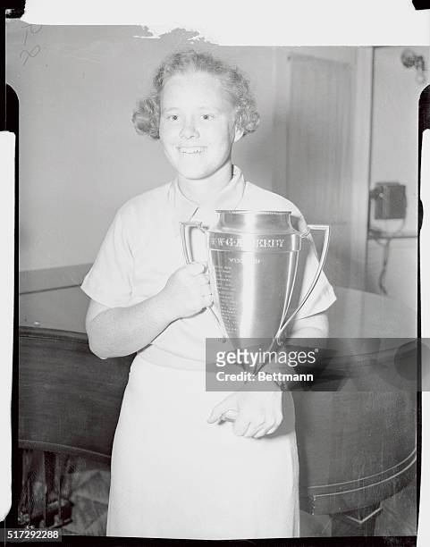 Patty Berg, of Minneapolis, who has been runner-up to Marion Miley, of Lexington, KY, in the Women's Western Golf Association derbies of 1936 and...