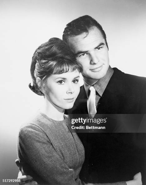 Burt Reynolds Embracing Judy Carne Burt Reynolds Embracing Judy Carne