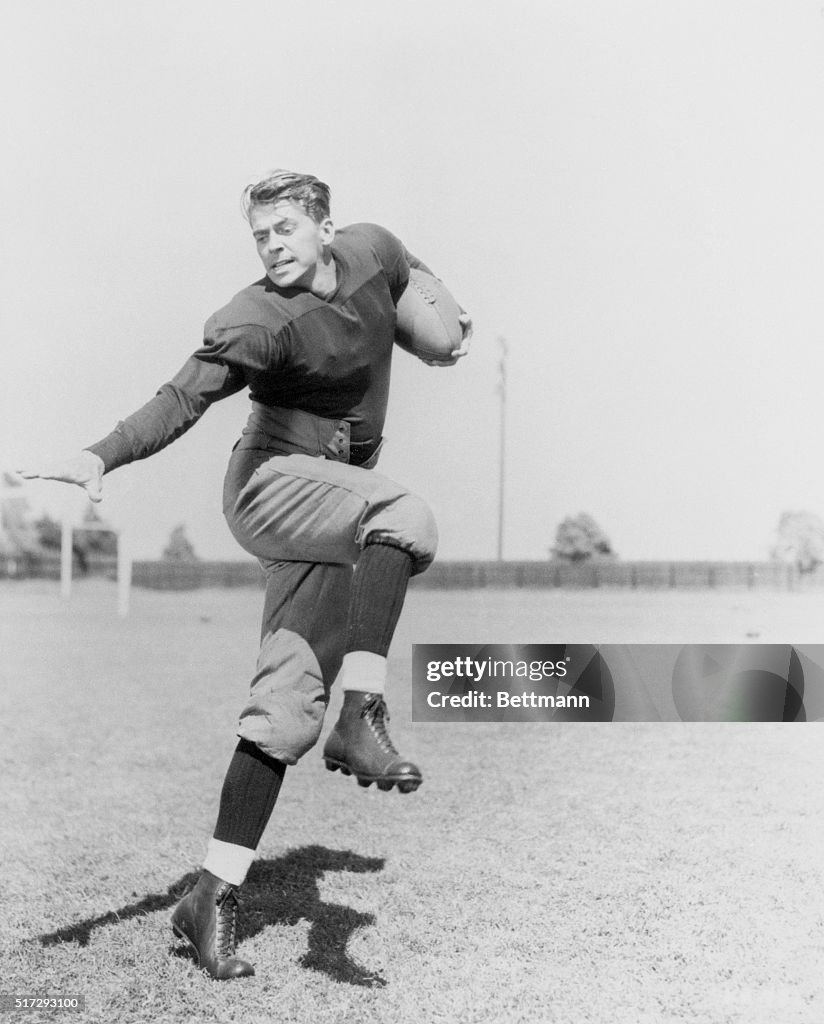Ronald Reagan in Movie Still