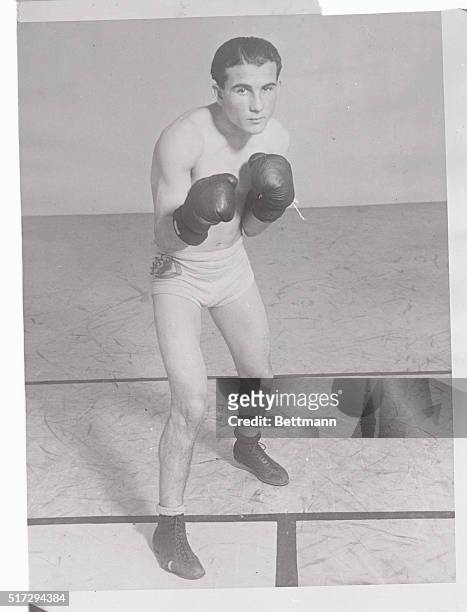Fidel La Barba, Flyweight Champion of the World. He became the champion recently when fought Frankie Genaro of New York the former holder.