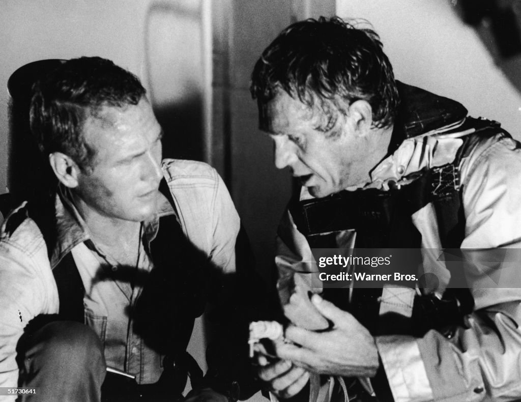 Newman & McQueen In 'Towering Inferno'