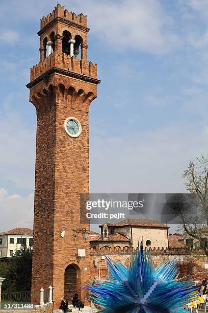 murano: campo santo stefano - venice logoon - campo santo stefano 個照片及圖片檔