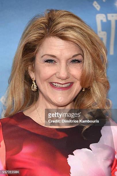 Actress Victoria Clark attends "Bright Star" Opening Night on Broadway at The Cort Theatre on March 24, 2016 in New York City.