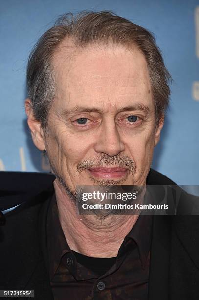 Actor Steve Buscemi attends "Bright Star" Opening Night on Broadway at The Cort Theatre on March 24, 2016 in New York City.