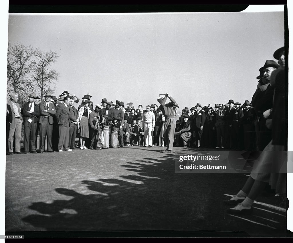 Byron Nelson Teeing Off