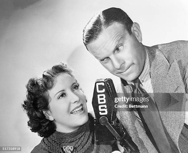 Gracie Allen and George Burns