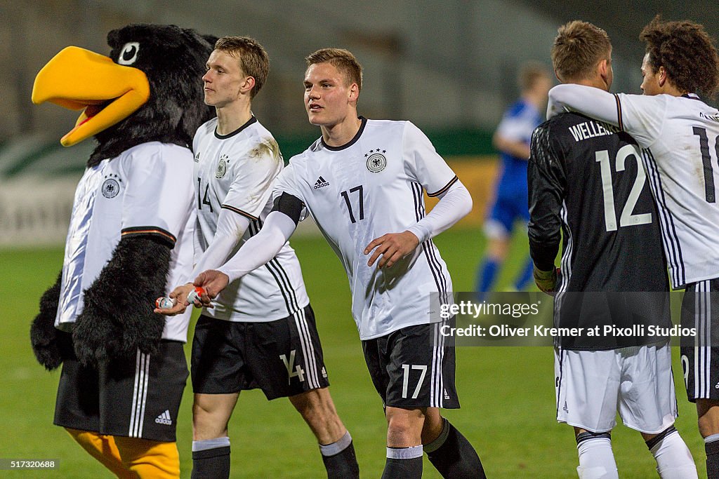 Germany U21 v Faroe Islands U21 - 2017 UEFA European U21 Championships Qualifier