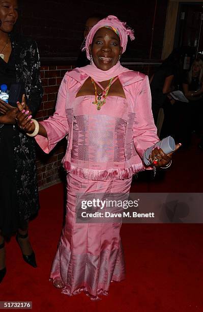 Widow of Bob Marley, Rita Marley arrives at the final of "UK Music Hall Of Fame", the Channel 4 series looking at popular music from the 1950's to...