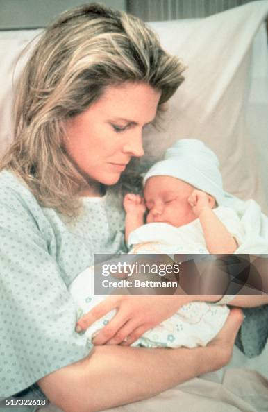 Murphy Brown and Infant Son Avery Murphy Brown and Infant Son Avery