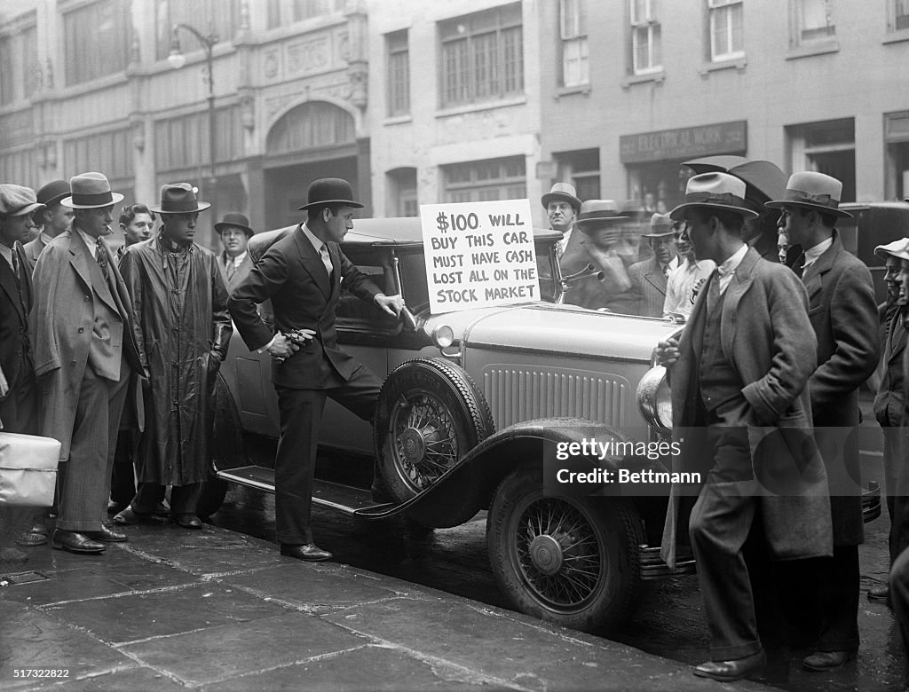 Wall Street Investor Tries to Sell Automobile