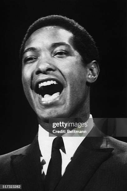 Singer Sam Cooke. 1964.