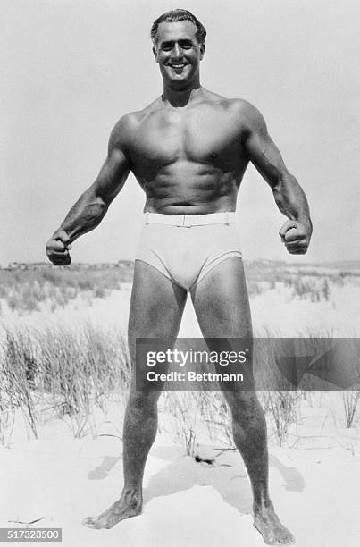 Angelo Sicilano, known as Charles Atlas, was called the "Worlds most perfectly developed male".