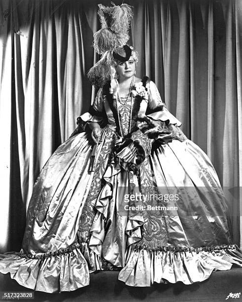 Lotte Leham as Marschalin in Strauss' Rosenkavalier.