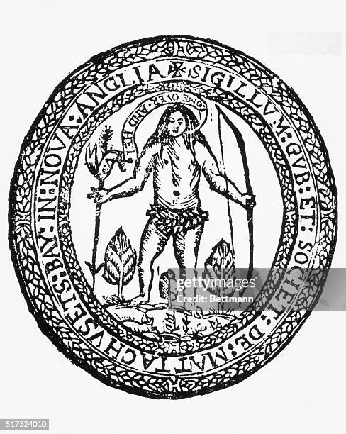 Seal of the Massachusetts Bay Society. BPA2