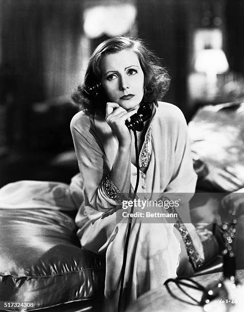 Greta Garbo in "Grand Hotel", 1932 Movie still.