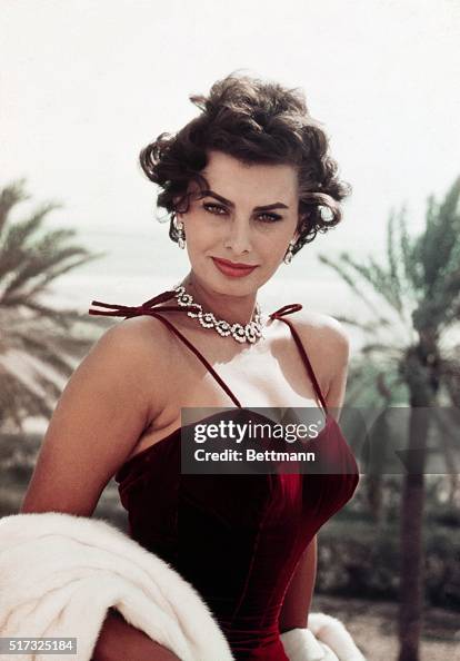 Actress Sophia Loren Actress Sophia Loren