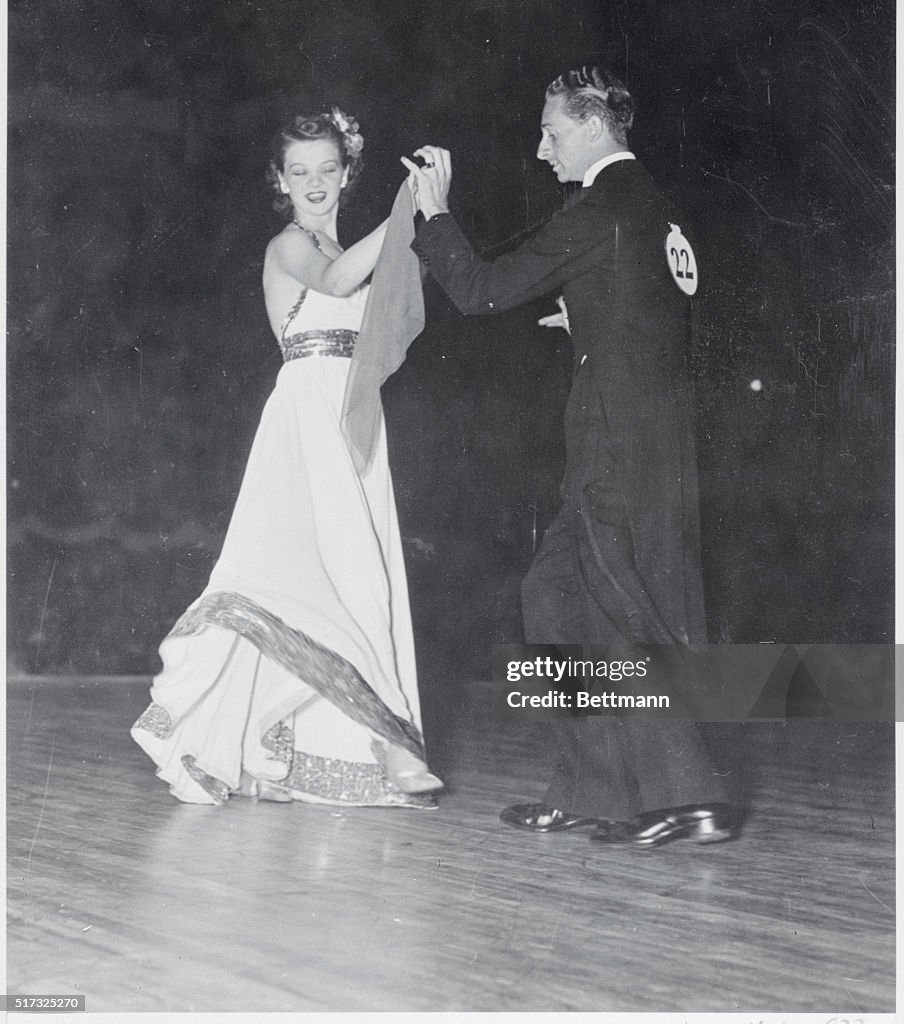 Couple Dancing the Rhumba