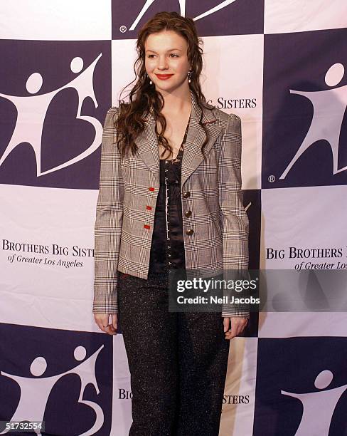 Actress Amber Tamblyn attends the Big Brothers and Big Sisters Rising Stars Gala November 11, 2004 in Beverly Hills, California.