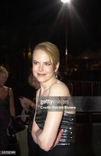 NOV 2001 - NICOLE KIDMAN - PREMIERE OF "THE OTHERS" AT HOYTS CINEMAS, FOX STUDIOS - SYDNEY.
