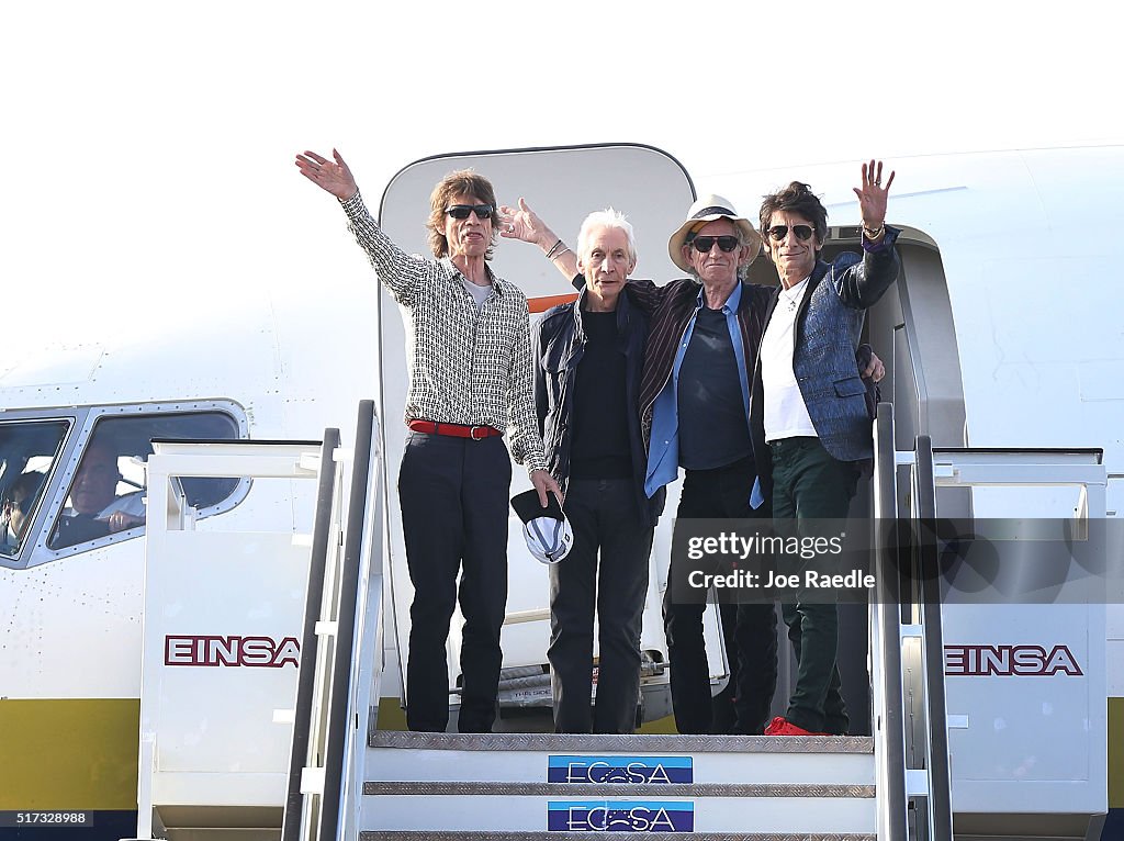 Havana Prepares For Rolling Stones Concert