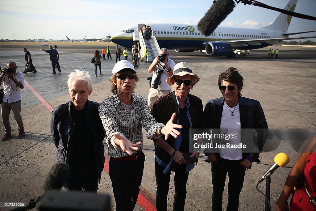 Havana Prepares For Rolling Stones Concert