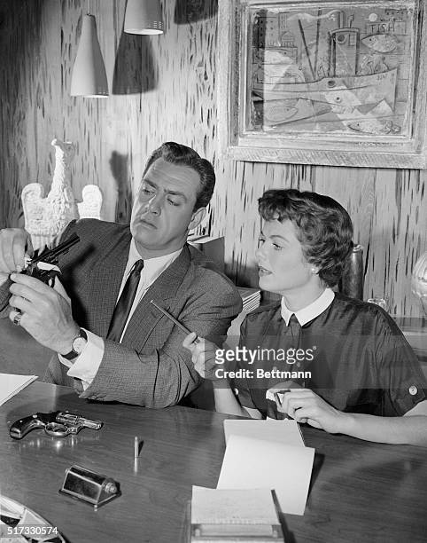 From the television show Perry Mason. Aired: 1957-1966.