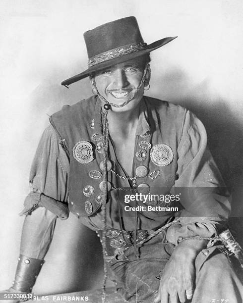 Douglas Fairbanks Sr. In vaquero costume.