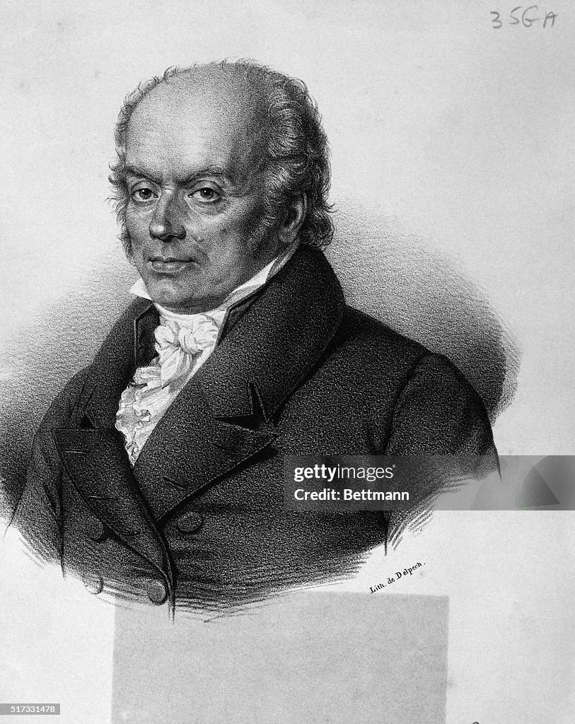 Franz Joseph Gall; Lithograph