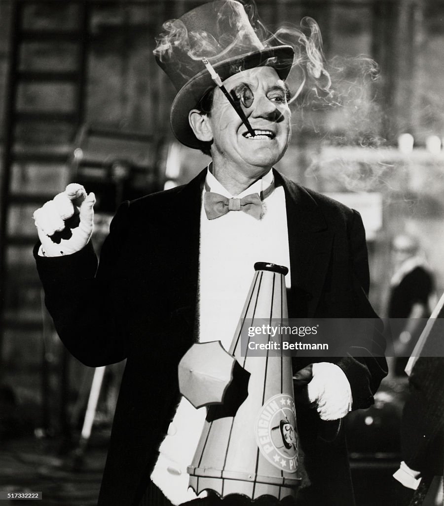 Burgess Meredith As The "Penguin"