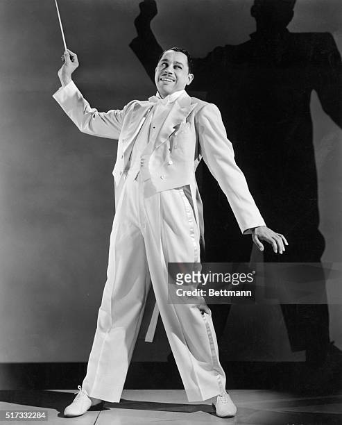 Cabell "Cab" Calloway , American singer and bandleader. "Delightfully Dangerous." Undated photograph.
