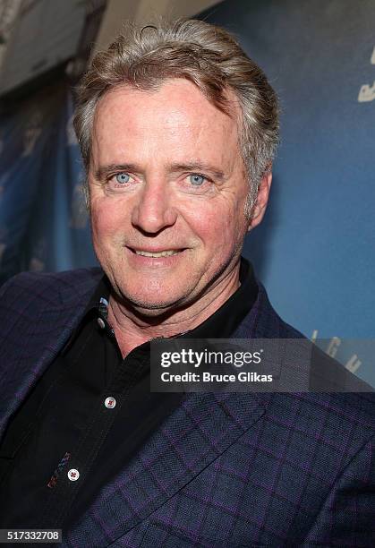 Aidan Quinn poses at the opening night arrivals for "Bright Star" on Broadway at The Cort Theatre on March 24, 2016 in New York City.