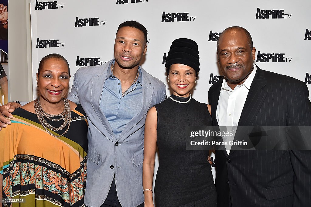 Karon Riley Actor Actress DeEtta West, Actor Karon Riley, Actress Victoria Rowell, and ...