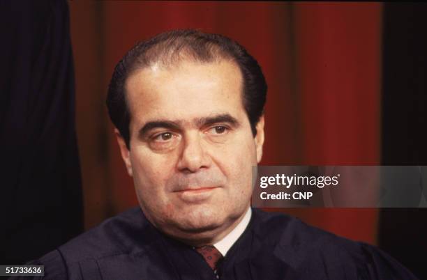 Portrait of US Supreme Court Associate Justice Antonin Scalia, December 3, 1993.