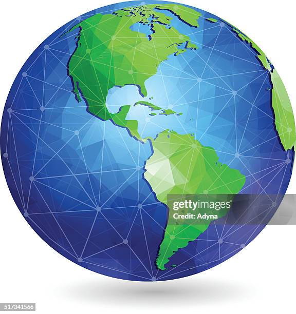 global network - surrounding stock illustrations