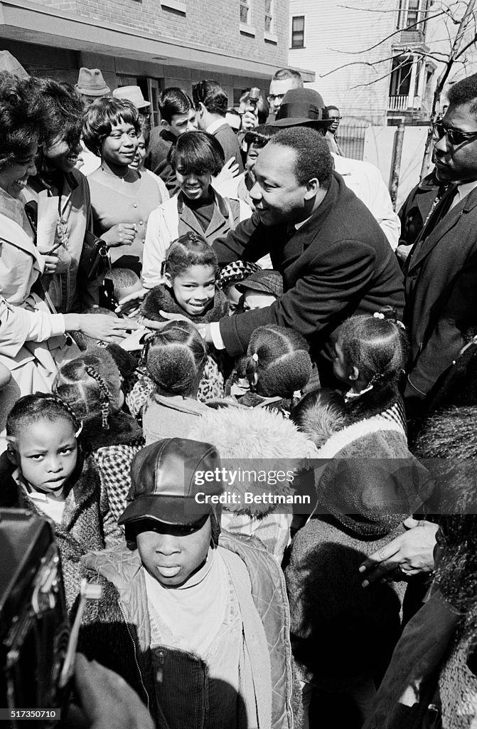 Martin Luther King With Children