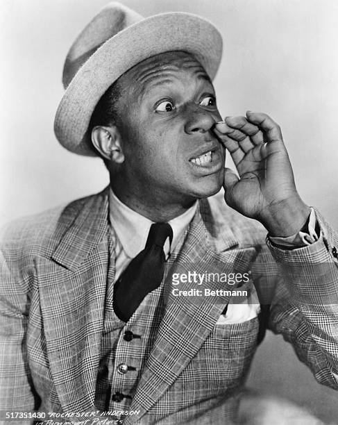 Eddie "Rochester" Anderson in Paramount Pictures. . He is shown in a movie publicity handout. Undated.