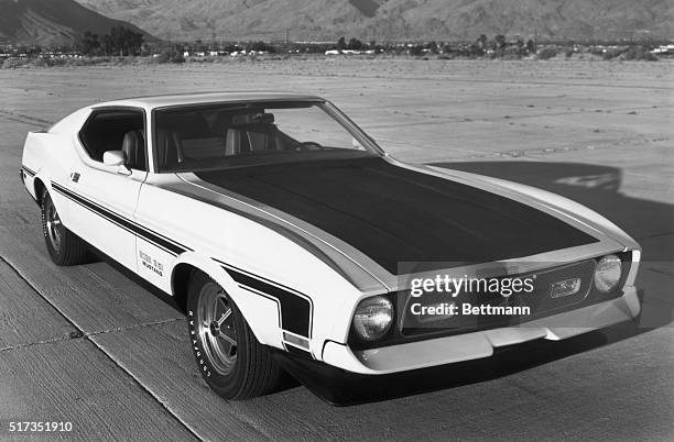 Replacing the Boss 429 and Boss 302, the 1971 Boss 351 Mustang features a competition suspension package and a potent 351-cubic-inch Cleveland engine.