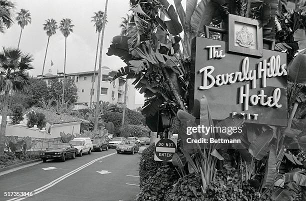 The sale of the Beverly Hills Hotel may play a role in the financial survival of Ivan Boesky, which he owns.