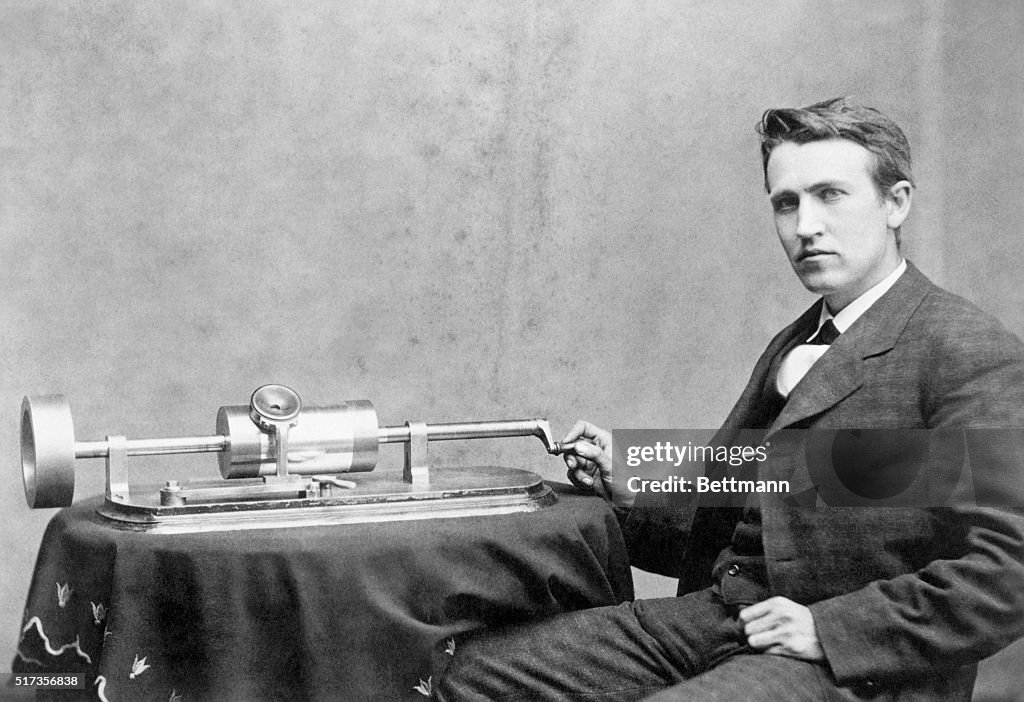 Thomas Edison and Phonograph