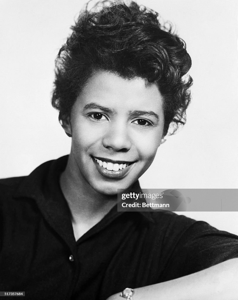 Playwright Lorraine Hansberry