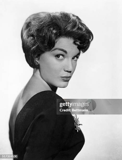 Publicity portrait of pop singer and actress Connie Francis . The Italian-American singer, born Concetta Franconero, became a very popular singer in...