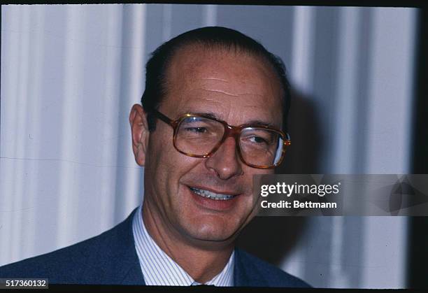 Jacques Chirac, the former Prime Minister of France.