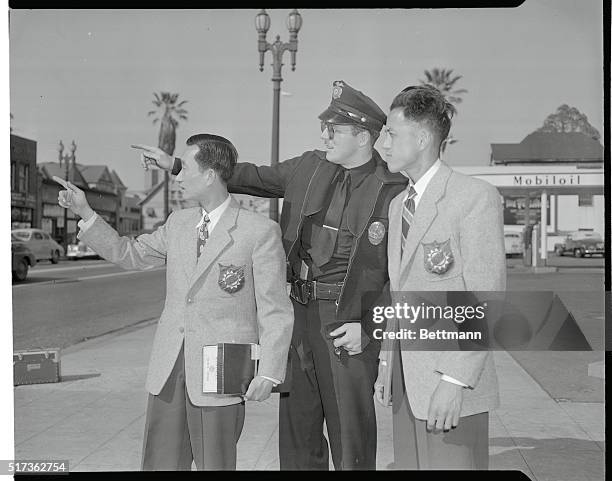 Los Angeles Traffic Officers have no knowledge of Chinese, and Chinese trackmen have little knowledge of English, but they can still get around big...