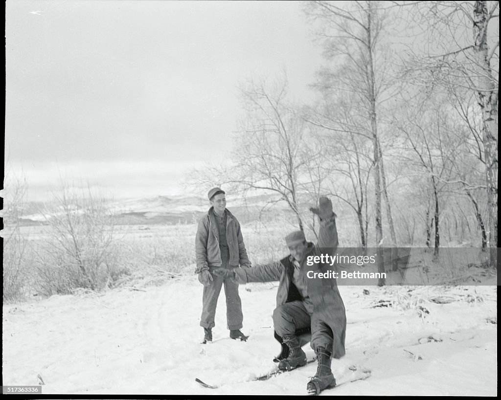 Soldier on Skis