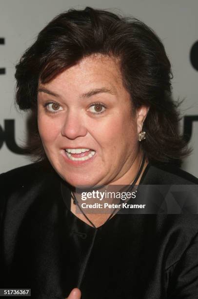 Personality Rosie O'Donnell attends the Out100 10th Anniversary gala at Capitale on November 12, 2004 in New York City.