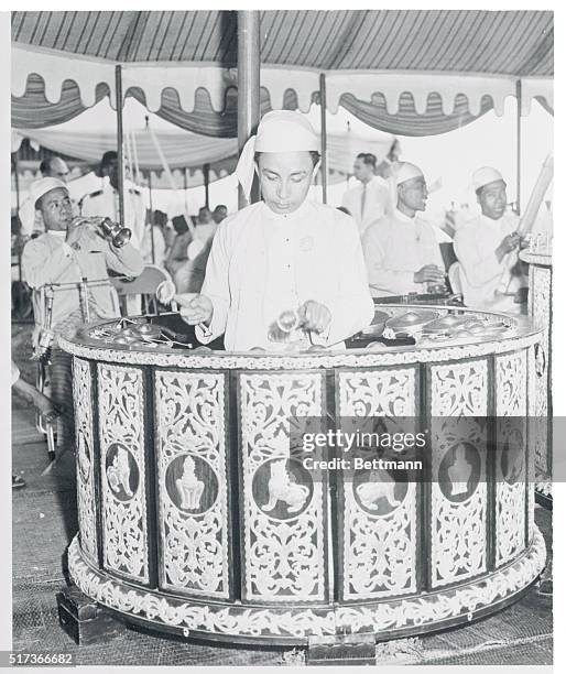 Bangkok, Thailand: Fancy This. This looks like the world's fanciest soup bar, but it's actually an ornately decorated musical instrument. A Burmese...