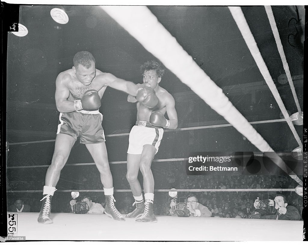 Sugar Ray Robinson Boxing Ralph Jones