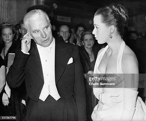 Premiere of Limelight. London, England: H.R.H. Princess Margaret attended tonight's world premiere of Charlie Chaplin's film Limelight at the Odeon...